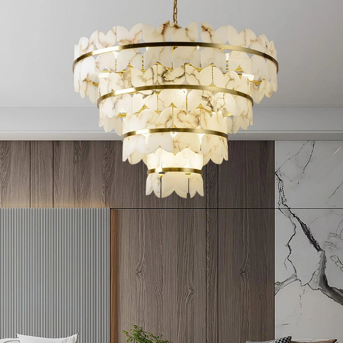 Alabaster Cloudscape Chandelier - Pre Order