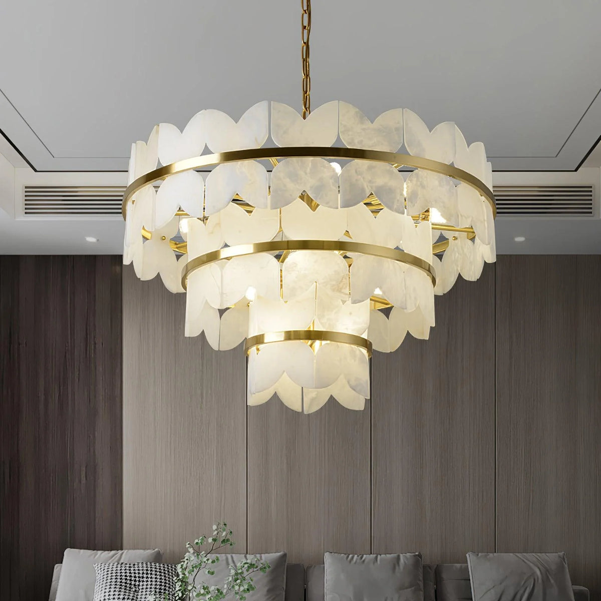 Alabaster Cloudscape Chandelier - Pre Order