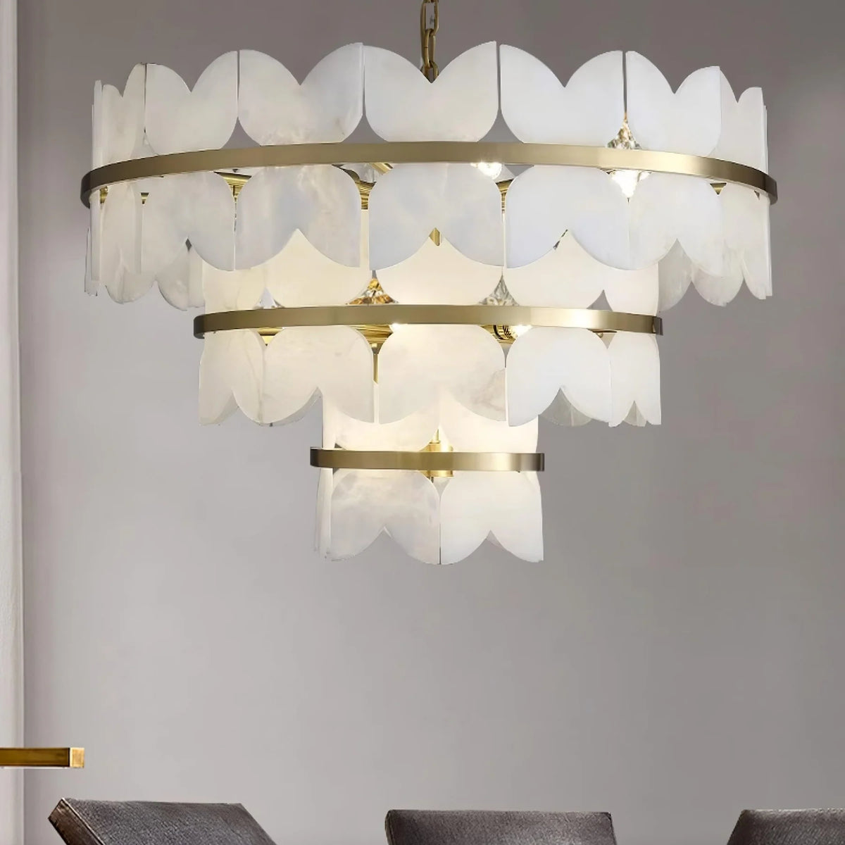 Alabaster Cloudscape Chandelier - Pre Order