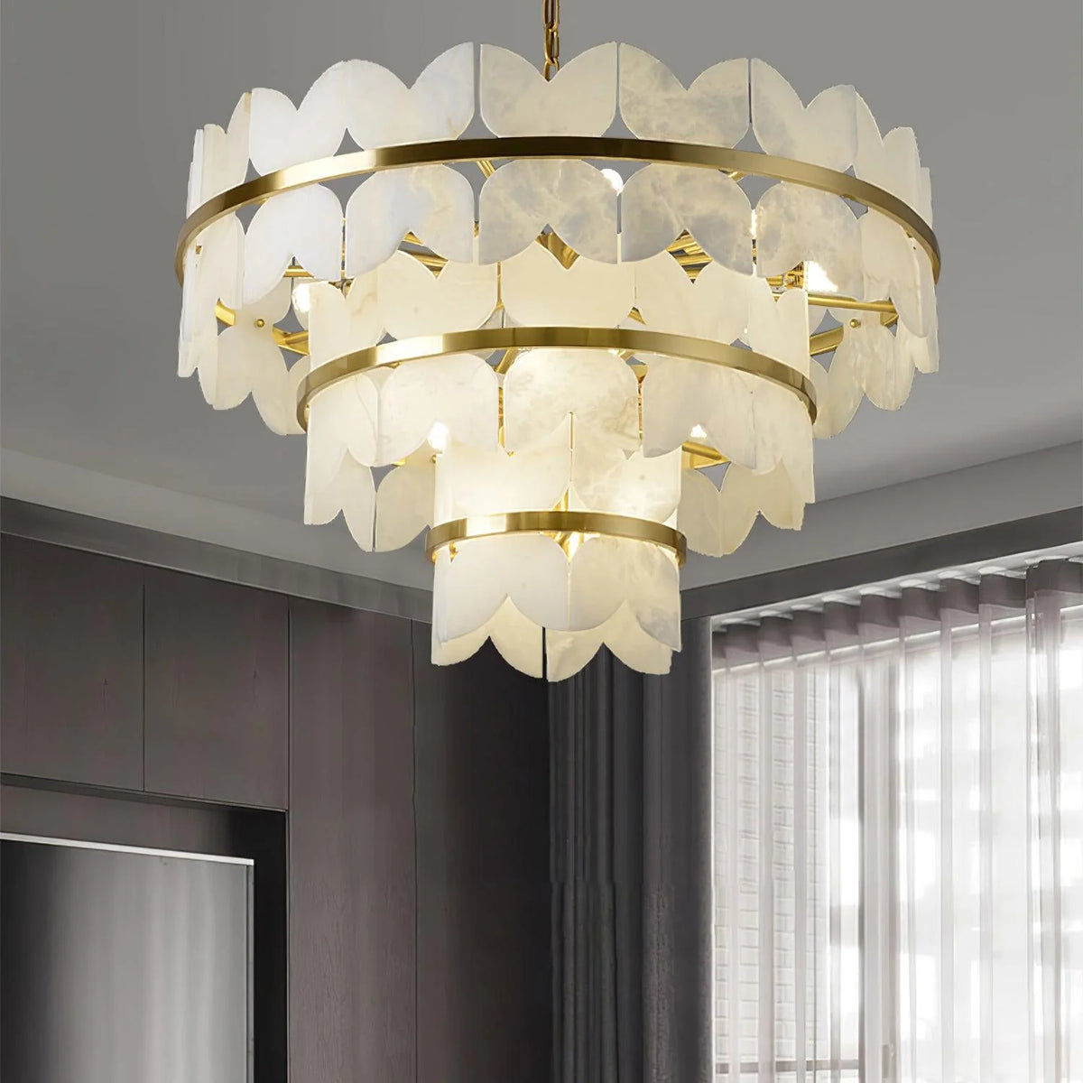 Alabaster Cloudscape Chandelier - Pre Order