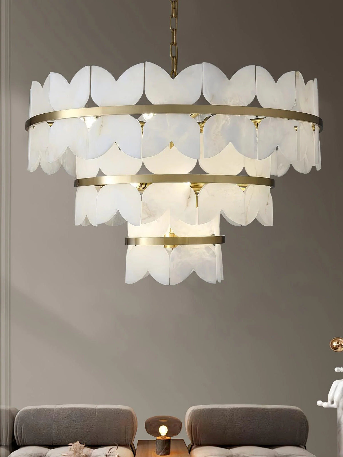 Alabaster Cloudscape Chandelier - Pre Order