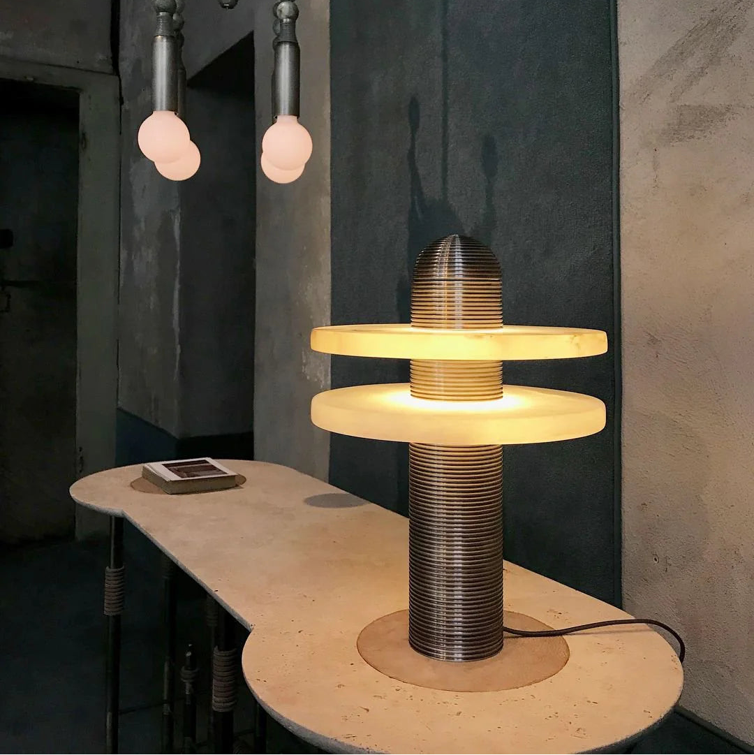 Alabaster Comet Table Lamp - Pre Order