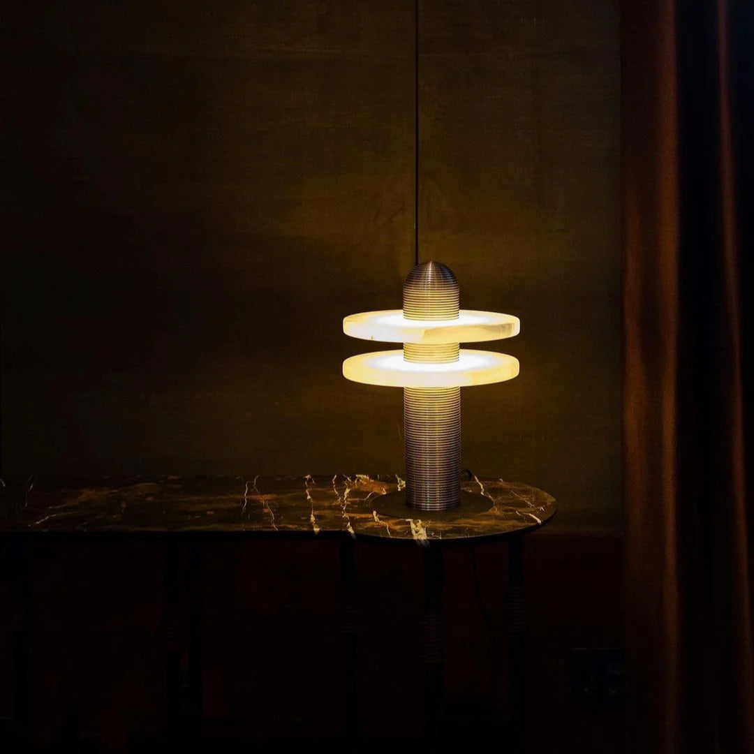 Alabaster Comet Table Lamp - Pre Order