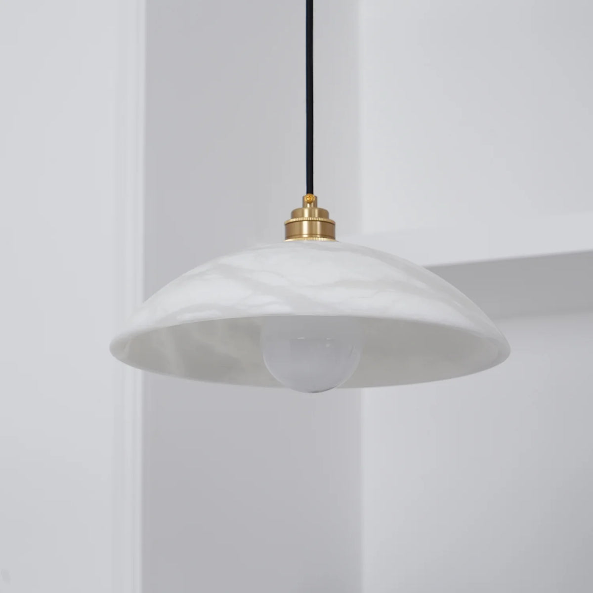 Alabaster Dome Pendant Lamp - Pre Order