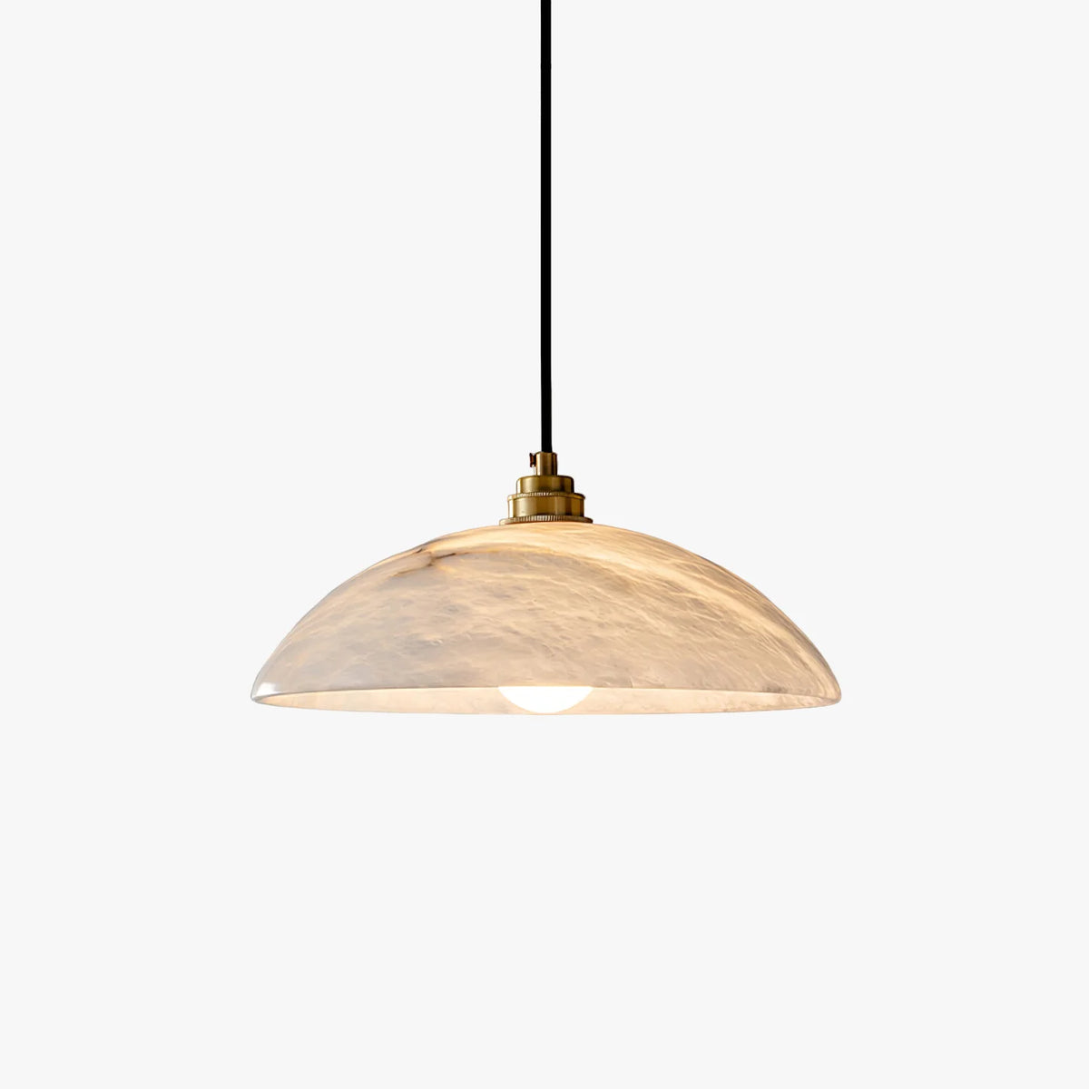 Alabaster Dome Swag Pendant Lamp - Pre Order