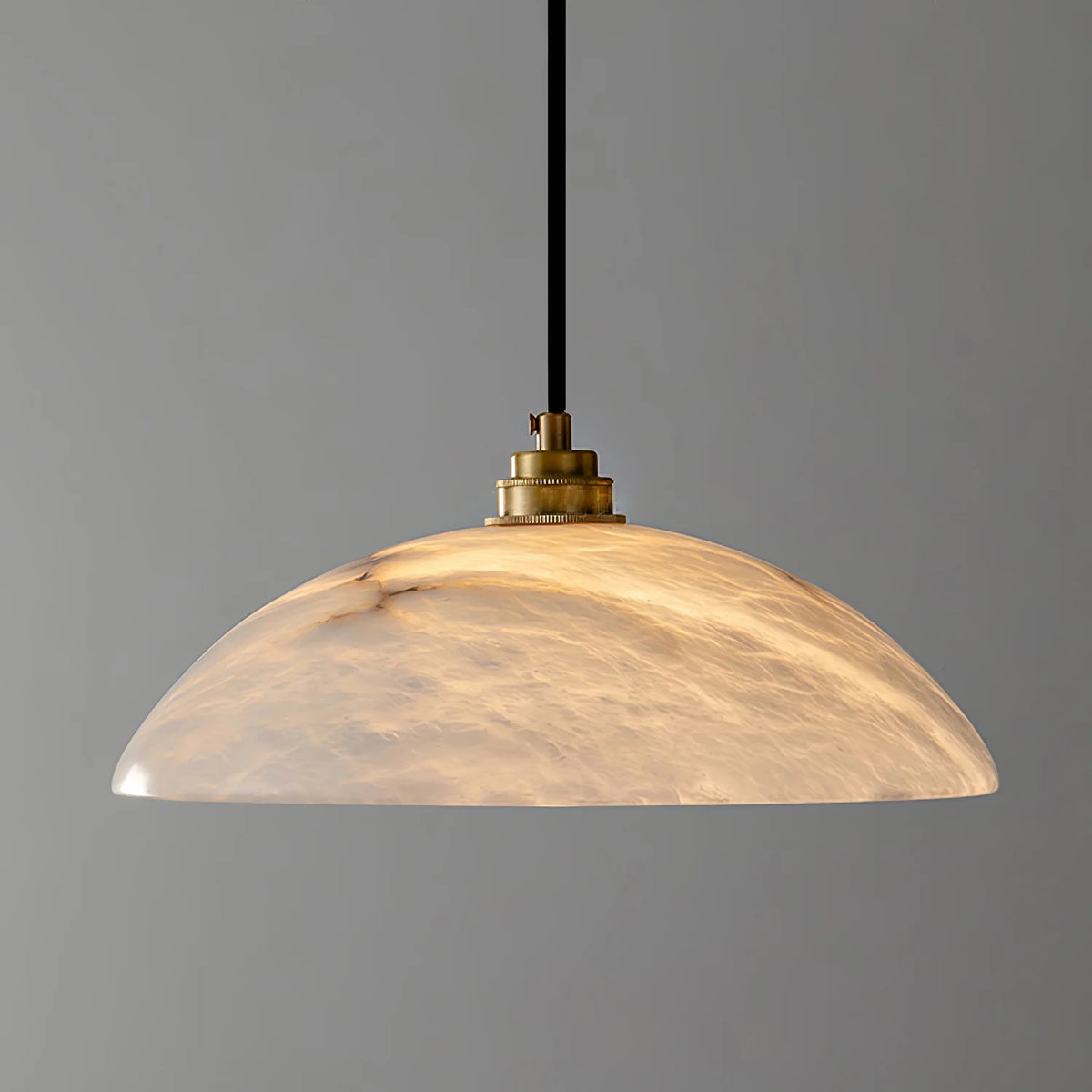 Alabaster Dome Swag Pendant Lamp - Pre Order