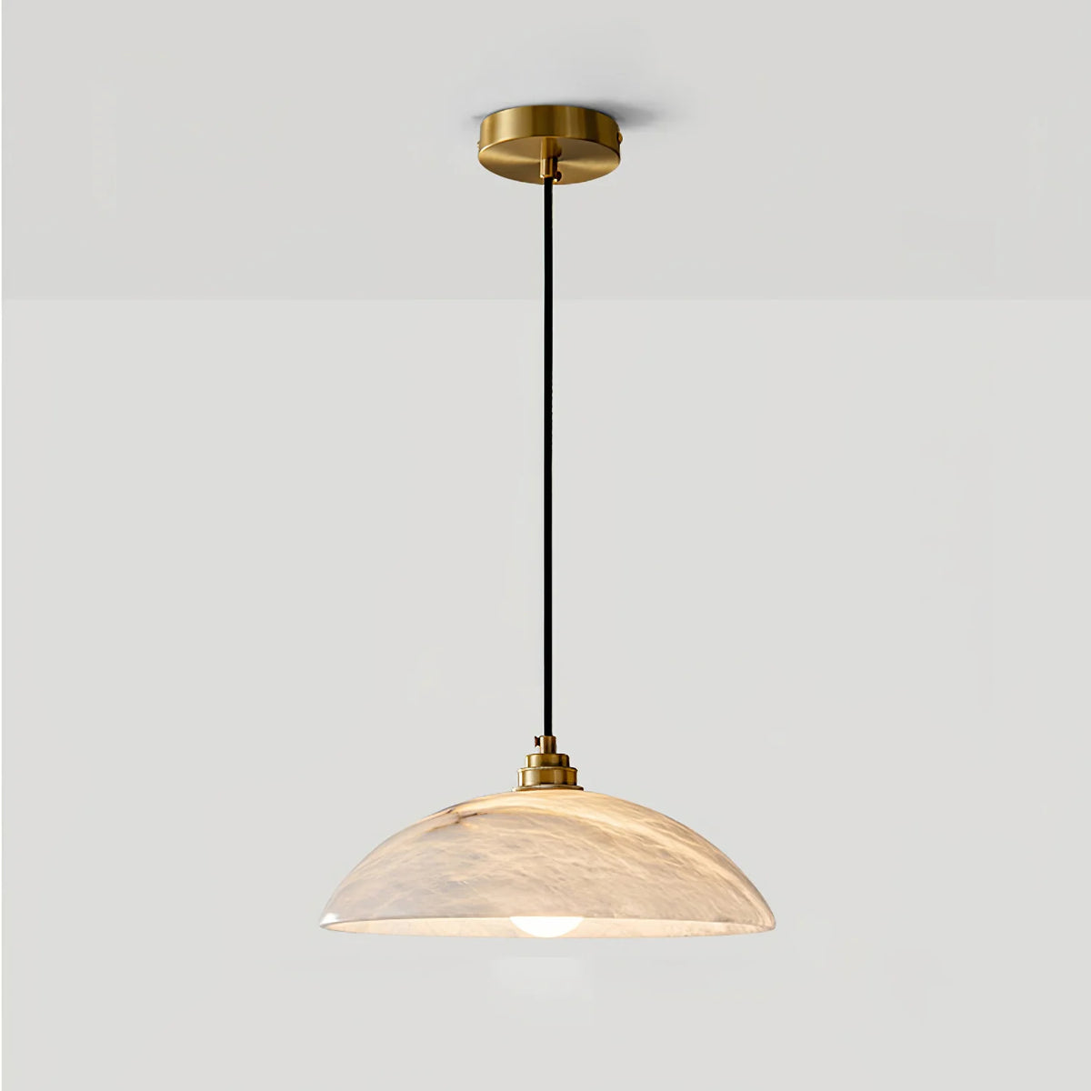 Alabaster Dome Pendant Lamp - Pre Order