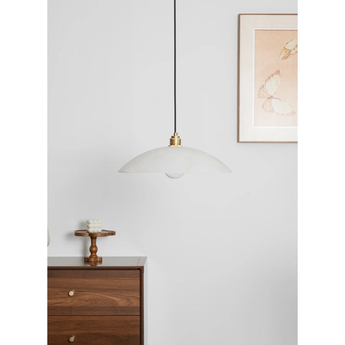Alabaster Dome Pendant Lamp - Pre Order