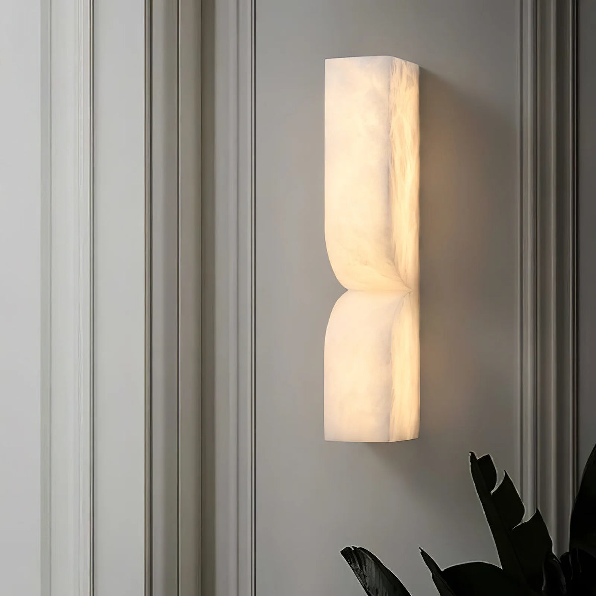 Alabaster Essence Plug-in Wall Sconce - Pre Order