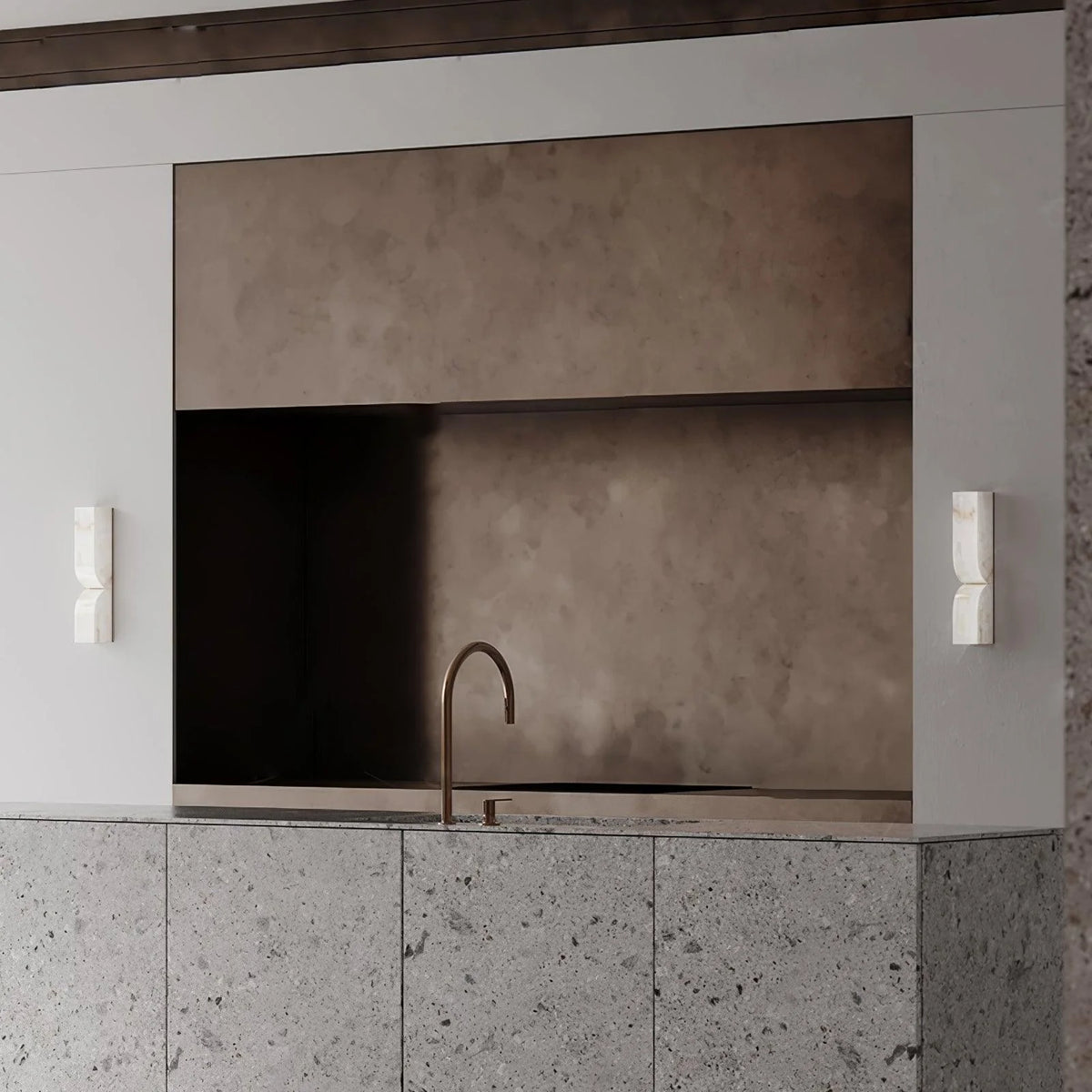 Alabaster Essence Plug-in Wall Sconce - Pre Order