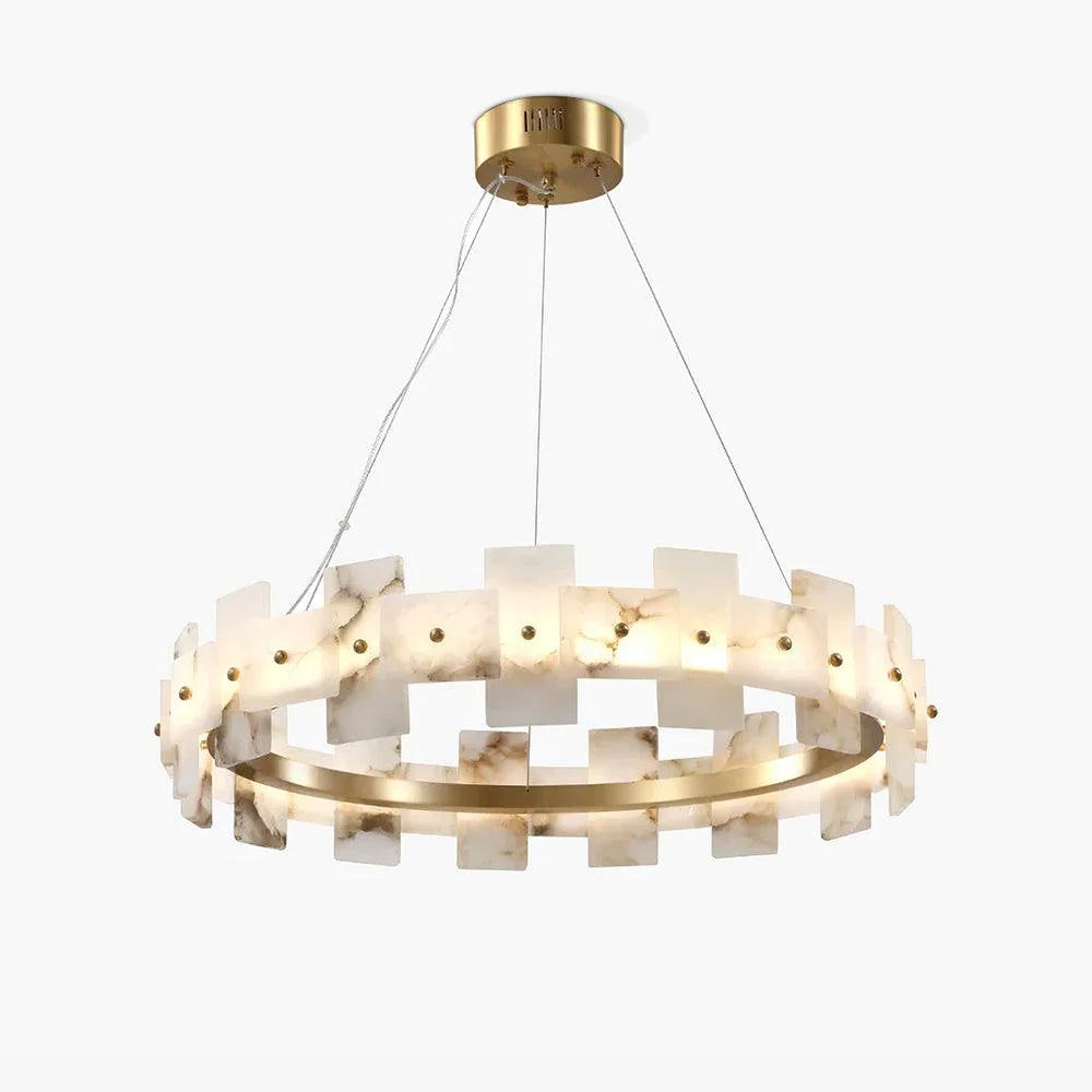 Alabaster Halo Chandelier - Pre Order