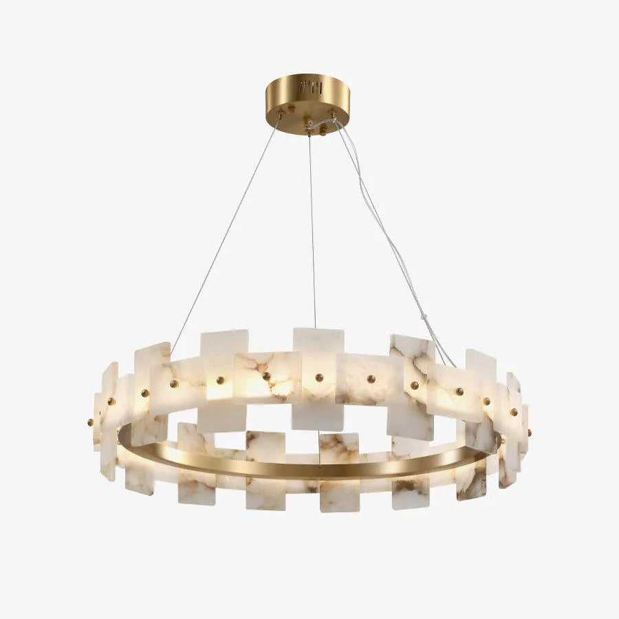 Alabaster Halo Chandelier - Pre Order