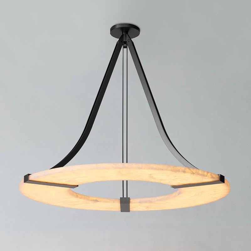 Alabaster Halo Pendant Light - Pre Order