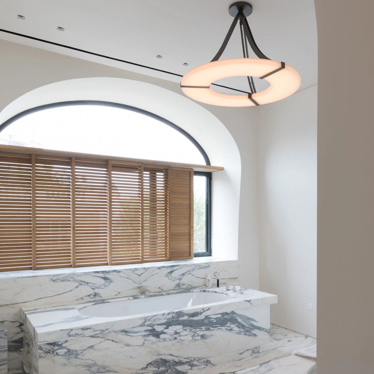 Alabaster Halo Pendant Light - Pre Order