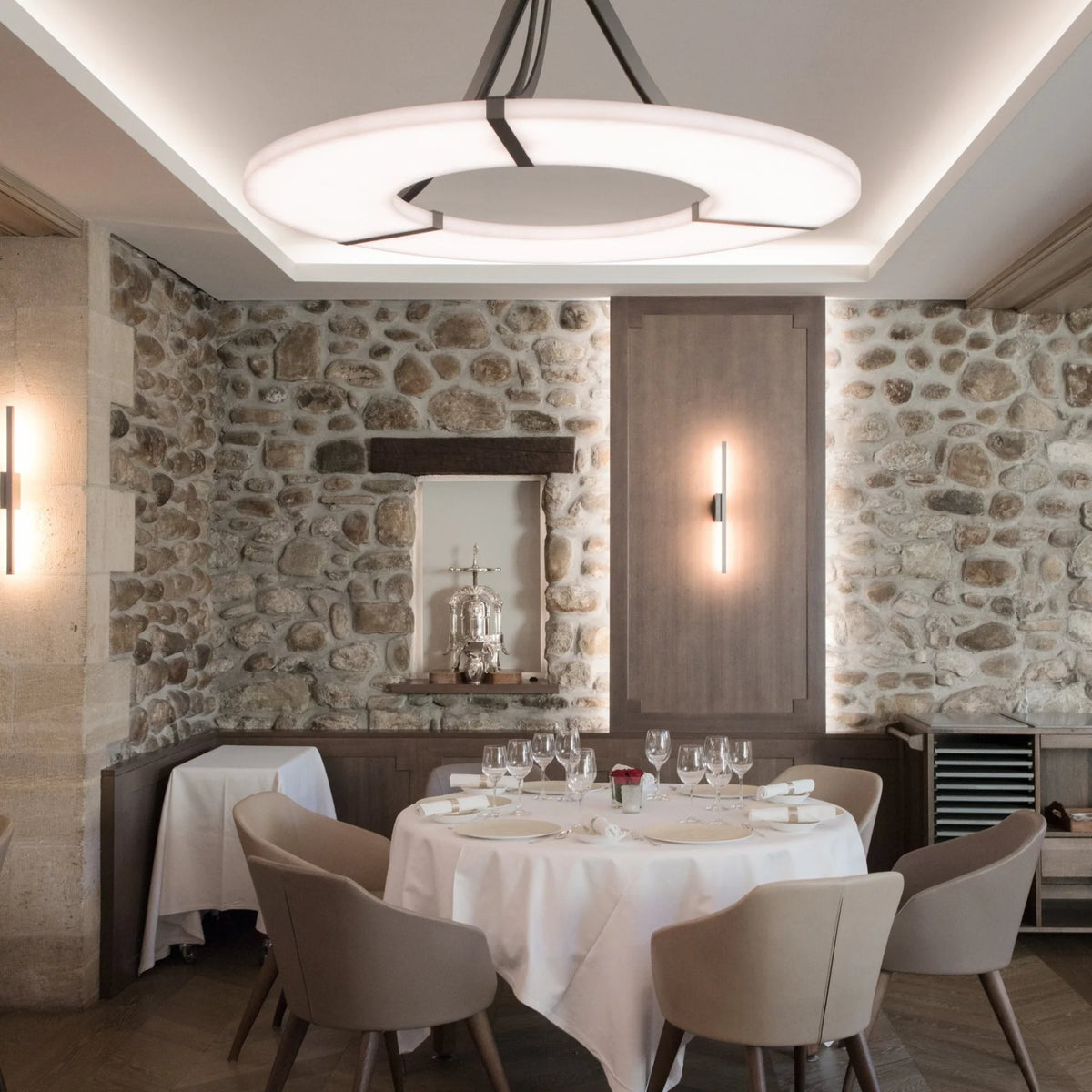 Alabaster Halo Pendant Light - Pre Order