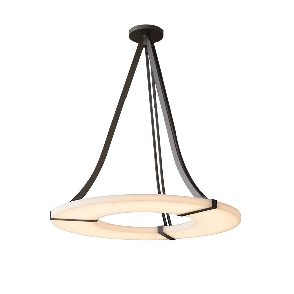 Alabaster Halo Pendant Light - Pre Order
