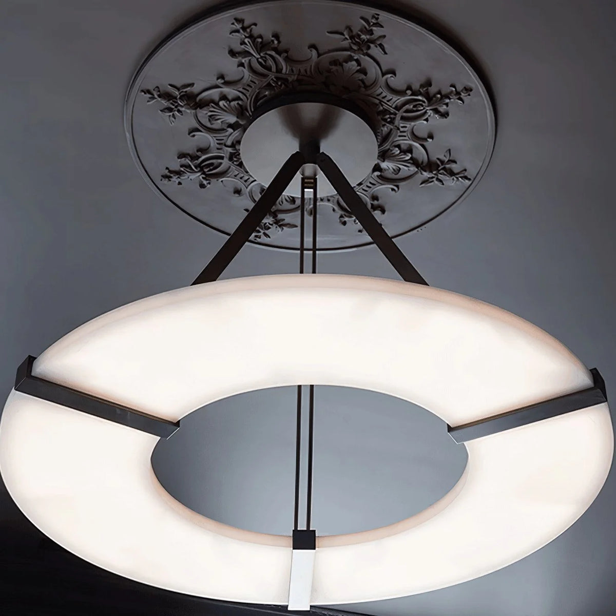 Alabaster Halo Pendant Light - Pre Order