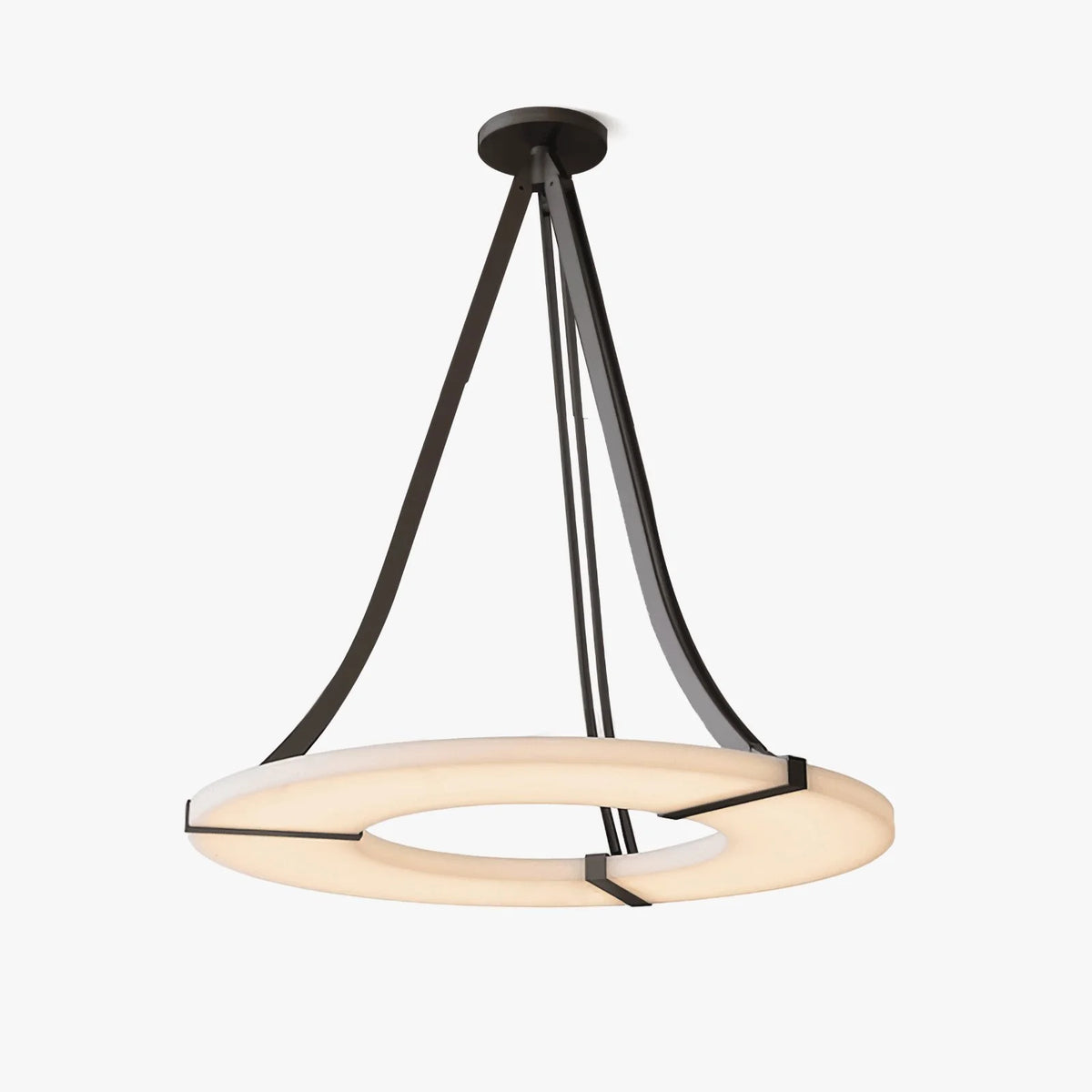 Alabaster Halo Pendant Light - Pre Order