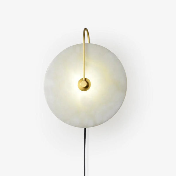 Alabaster LED Plug-In Wall Lamp - Pre Order
