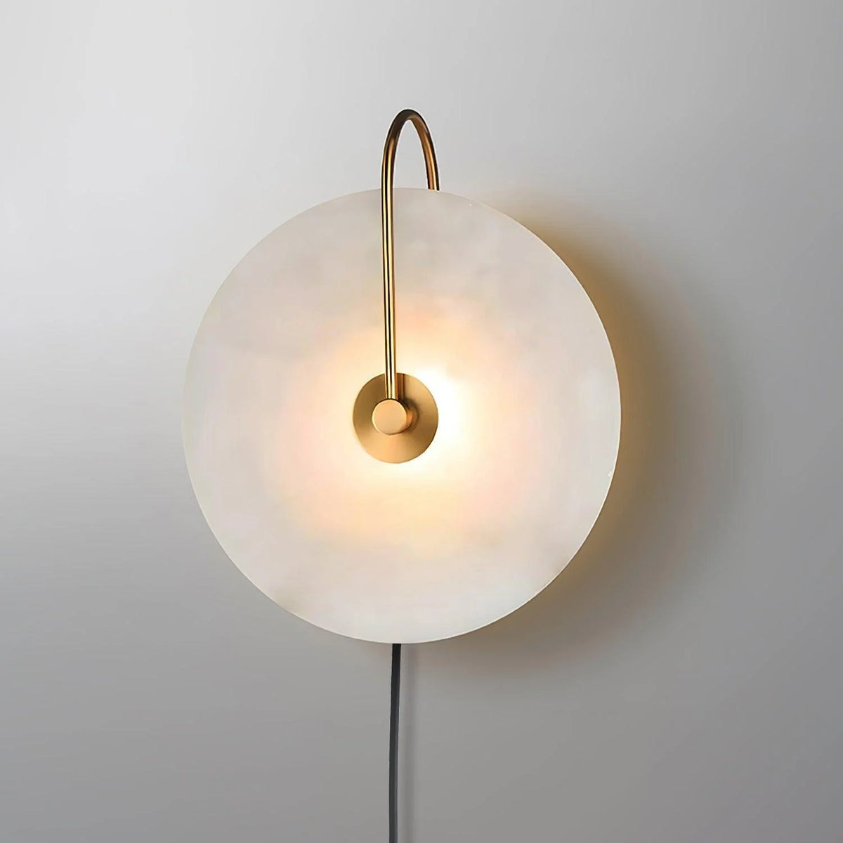 Alabaster LED Plug-In Wall Lamp - Pre Order