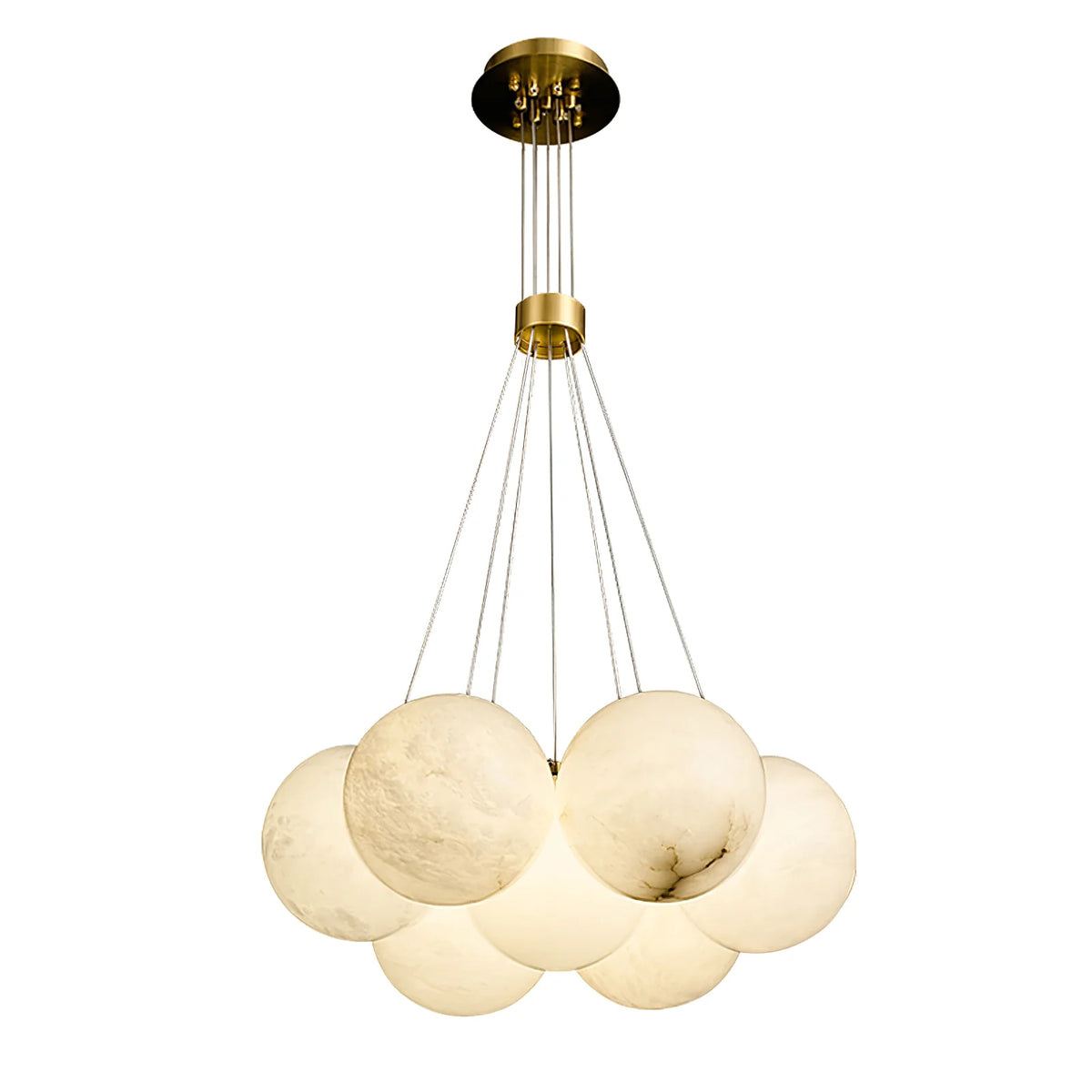 Alabaster Balls Chandelier -  Pre Order