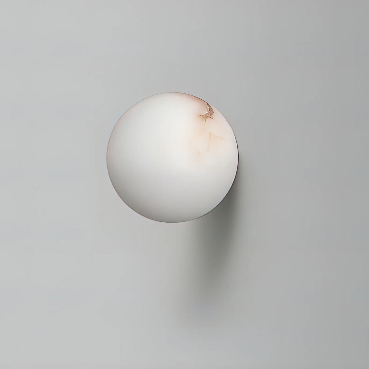 Alabaster Mini Orb Wall Lamp - Pre Order