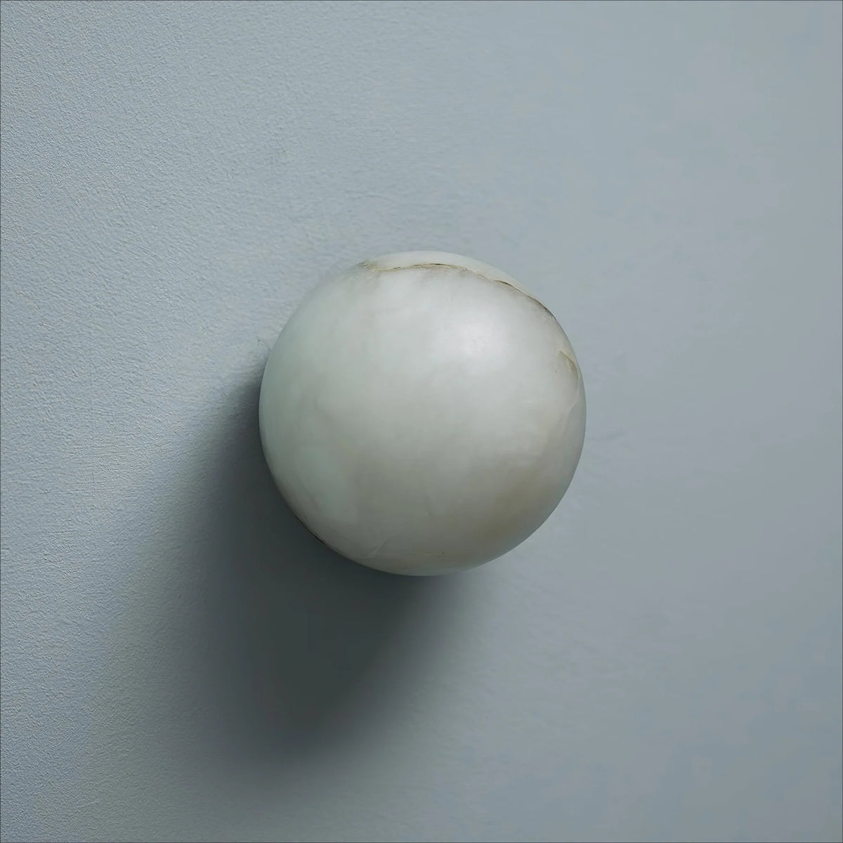 Alabaster Mini Orb Wall Lamp - Pre Order