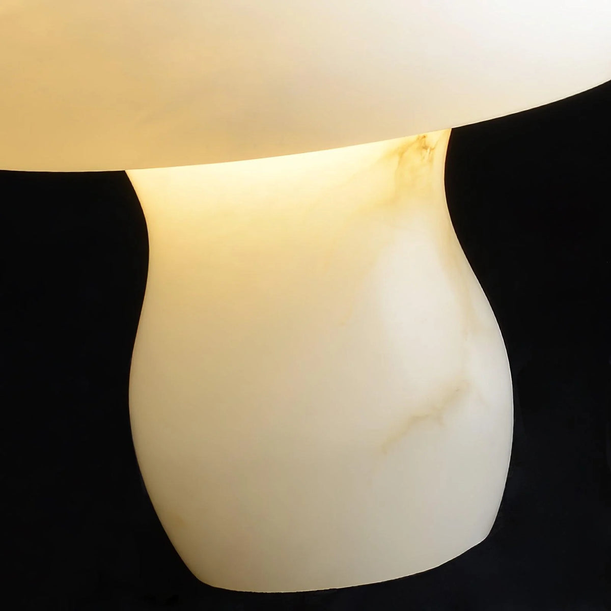 Alabaster Mushroom Table Lamp - Pre Order