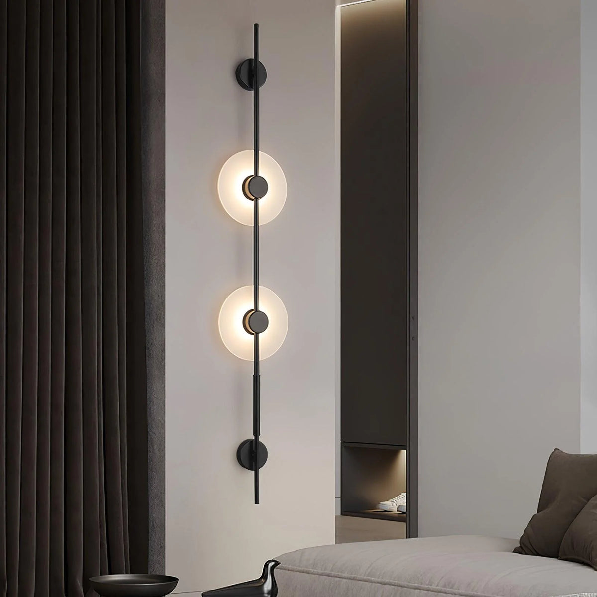 Alabaster Vertical Wall Sconce - Pre Order