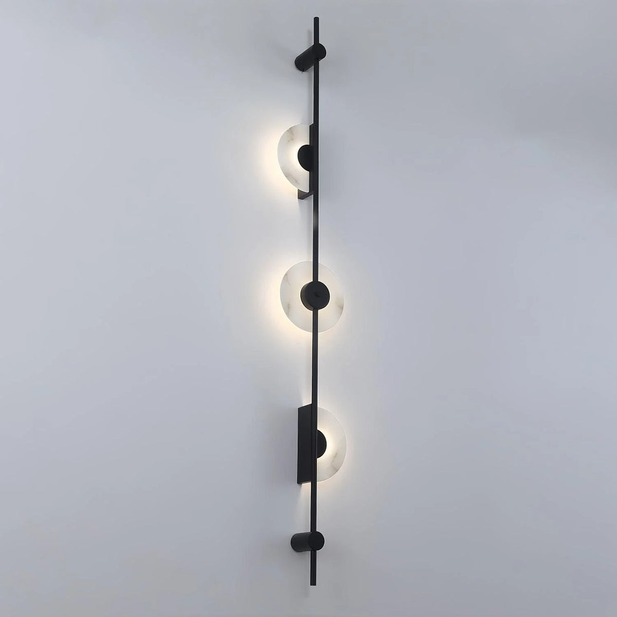 Alabaster Vertical Plug-in Wall Sconce - Pre Order