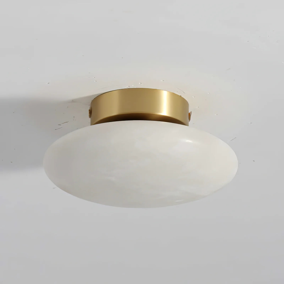 Alabaster Oval Ceiling Lamp - Pre Order