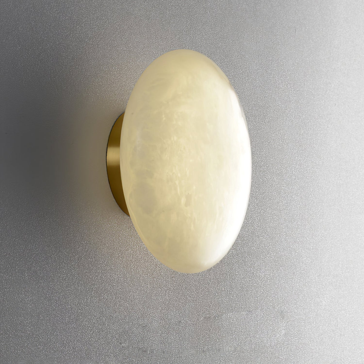 Alabaster Oval Ceiling Lamp - Pre Order