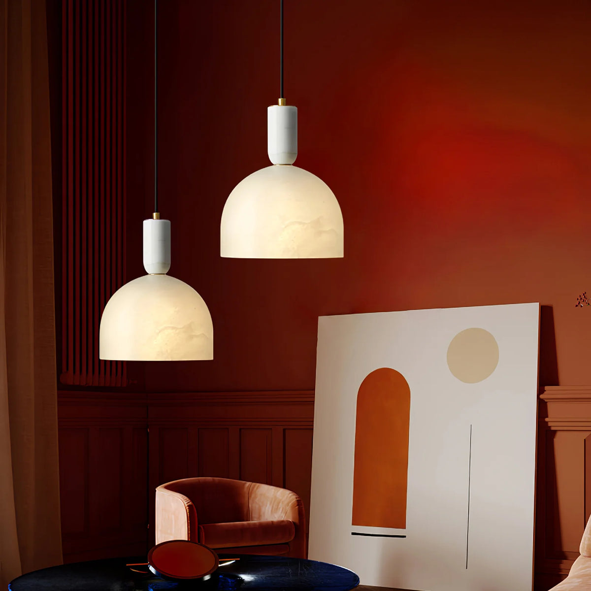 Blair Alabaster Pendant Light - Pre Order