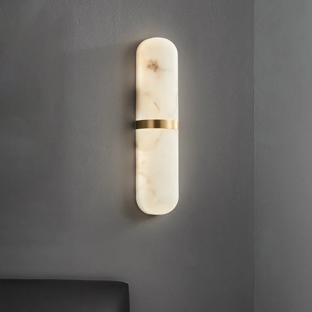 Alabaster Pill Wall Light - Pre Order