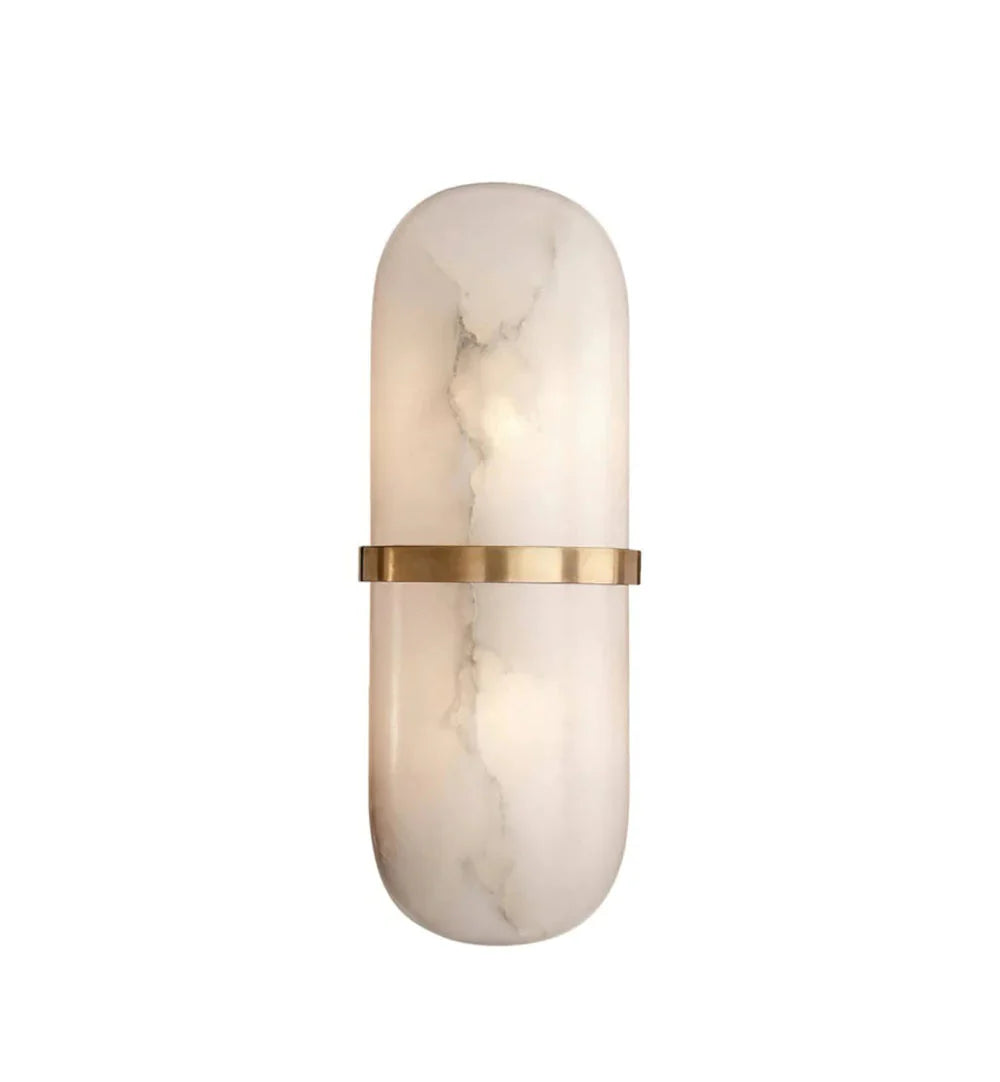 Alabaster Pill Wall Light - Pre Order