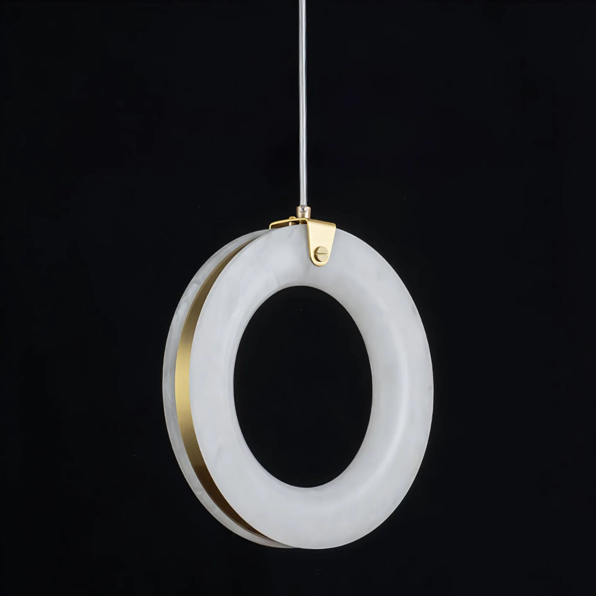 Alabaster Ring Pendant Light - Pre Order