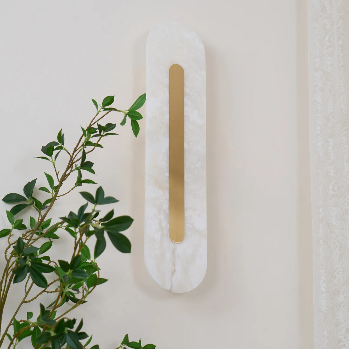 Alabaster Rounded Wall Light - Pre Order