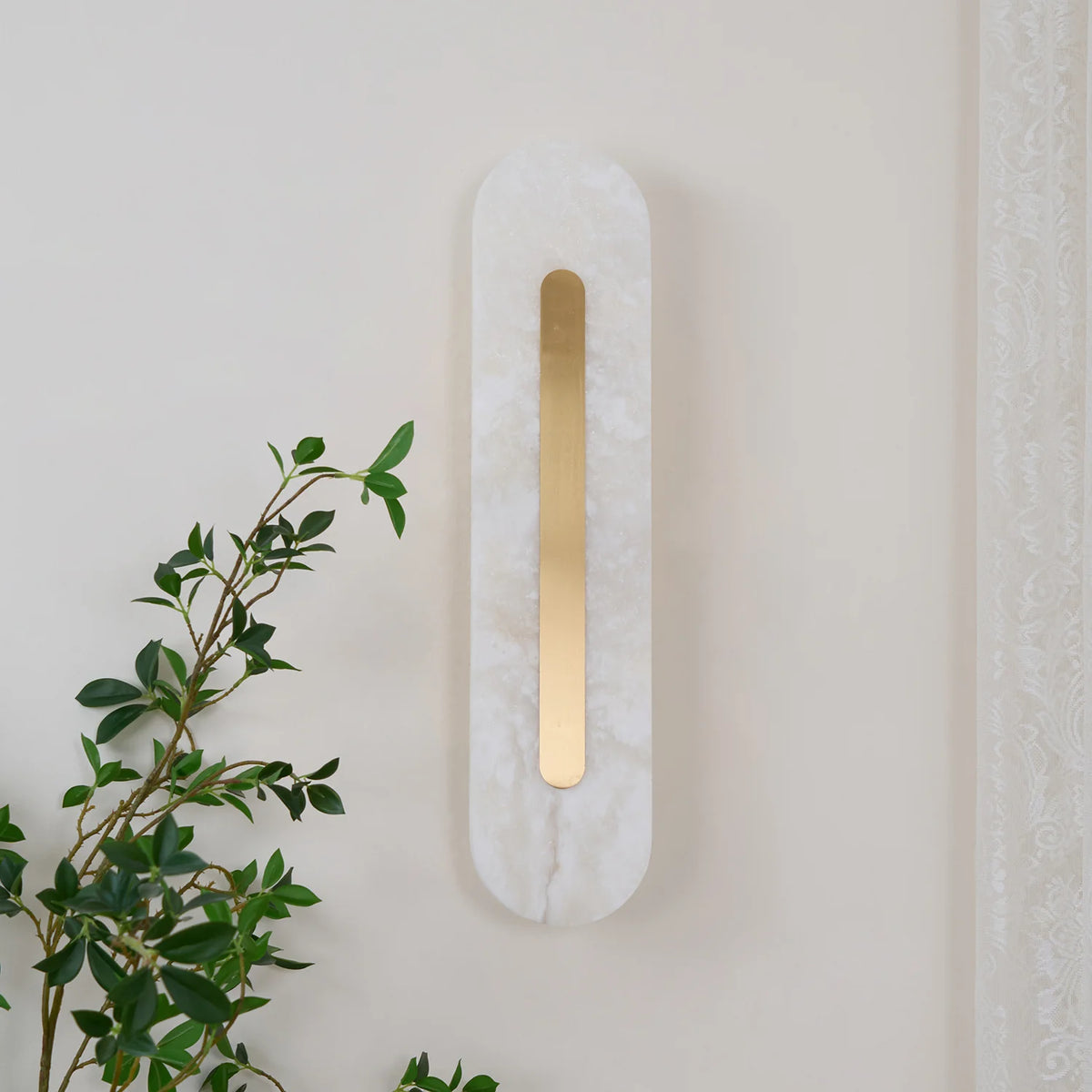 Alabaster Rounded Wall Light - Pre Order