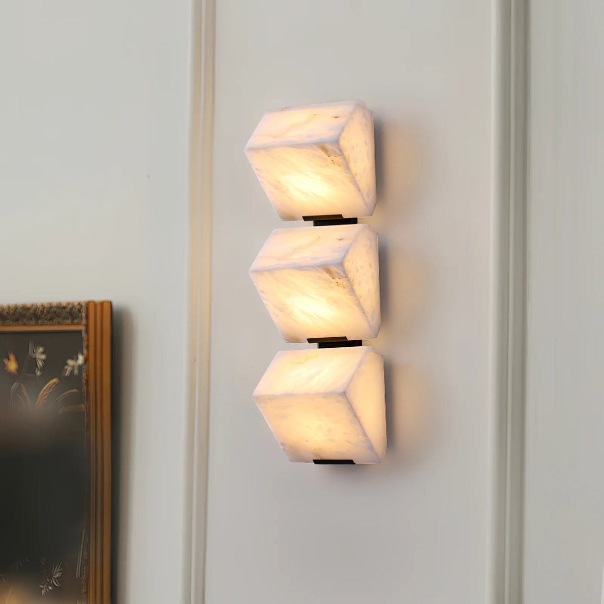 Alabaster Staircase Wall Lamp - Pre Order