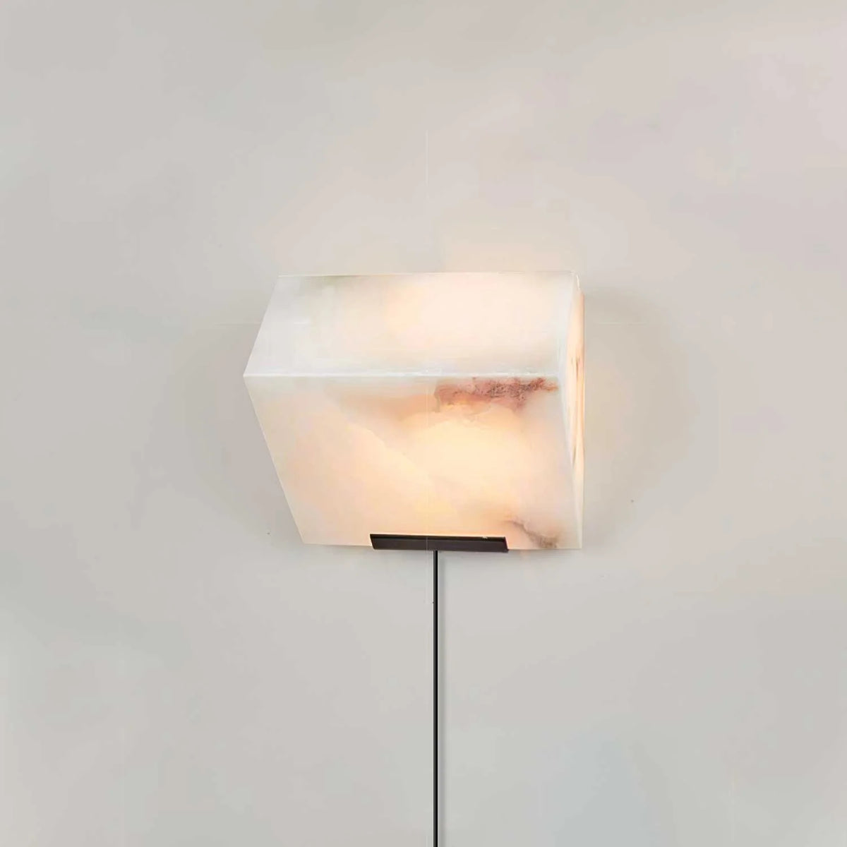 Alabaster Staircase Plug-in Wall Lamp - Pre Order