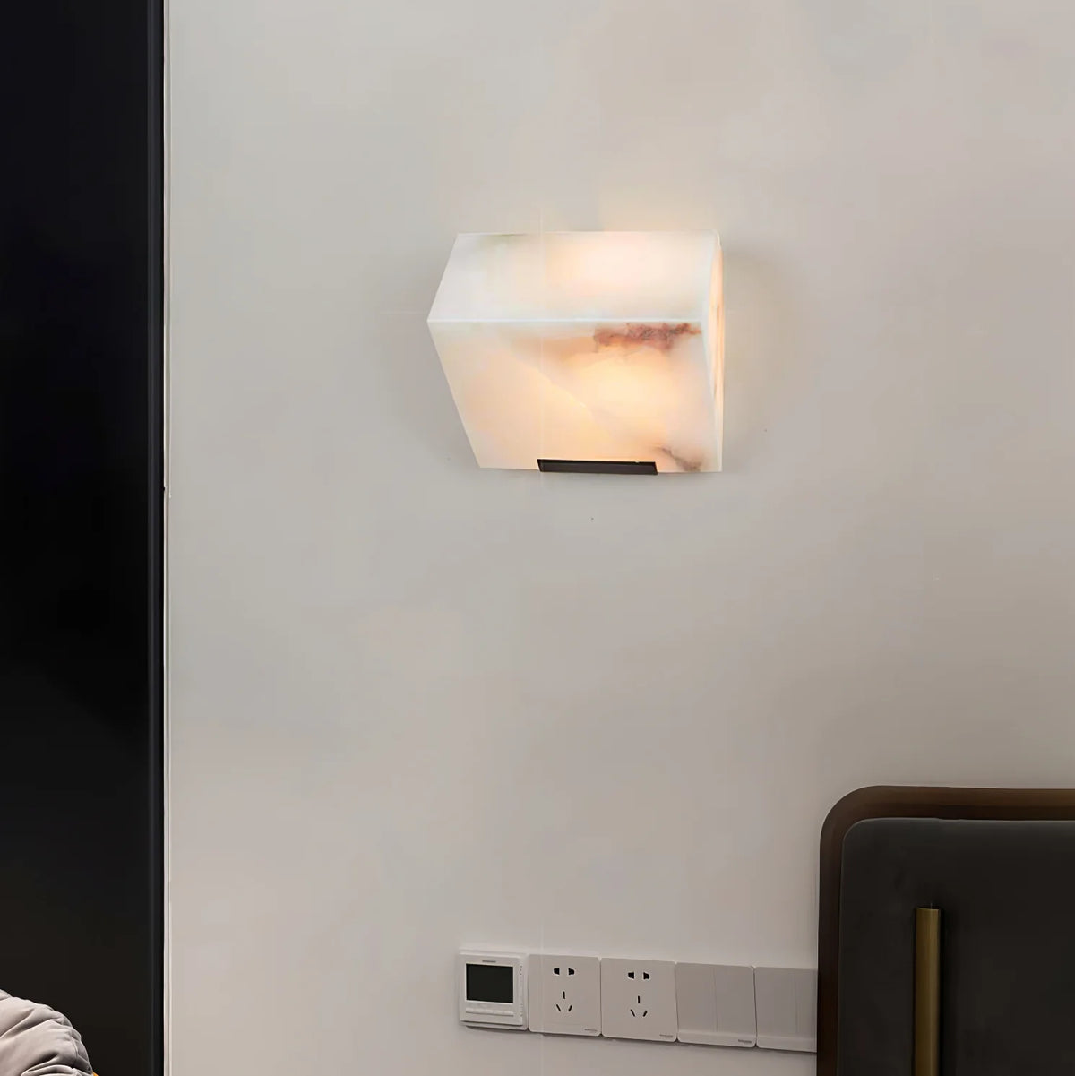 Alabaster Staircase Wall Lamp - Pre Order