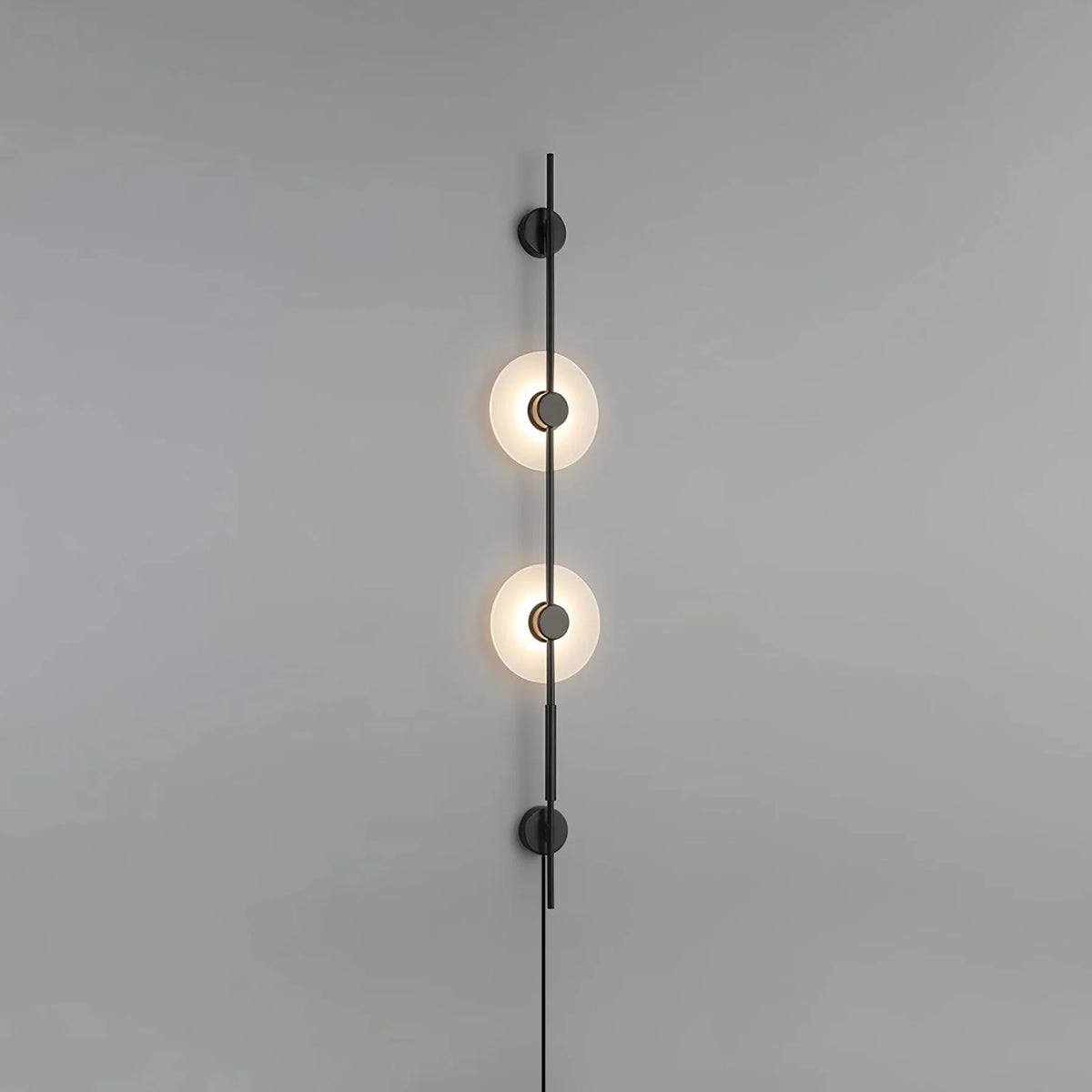 Alabaster Vertical Plug-in Wall Sconce - Pre Order