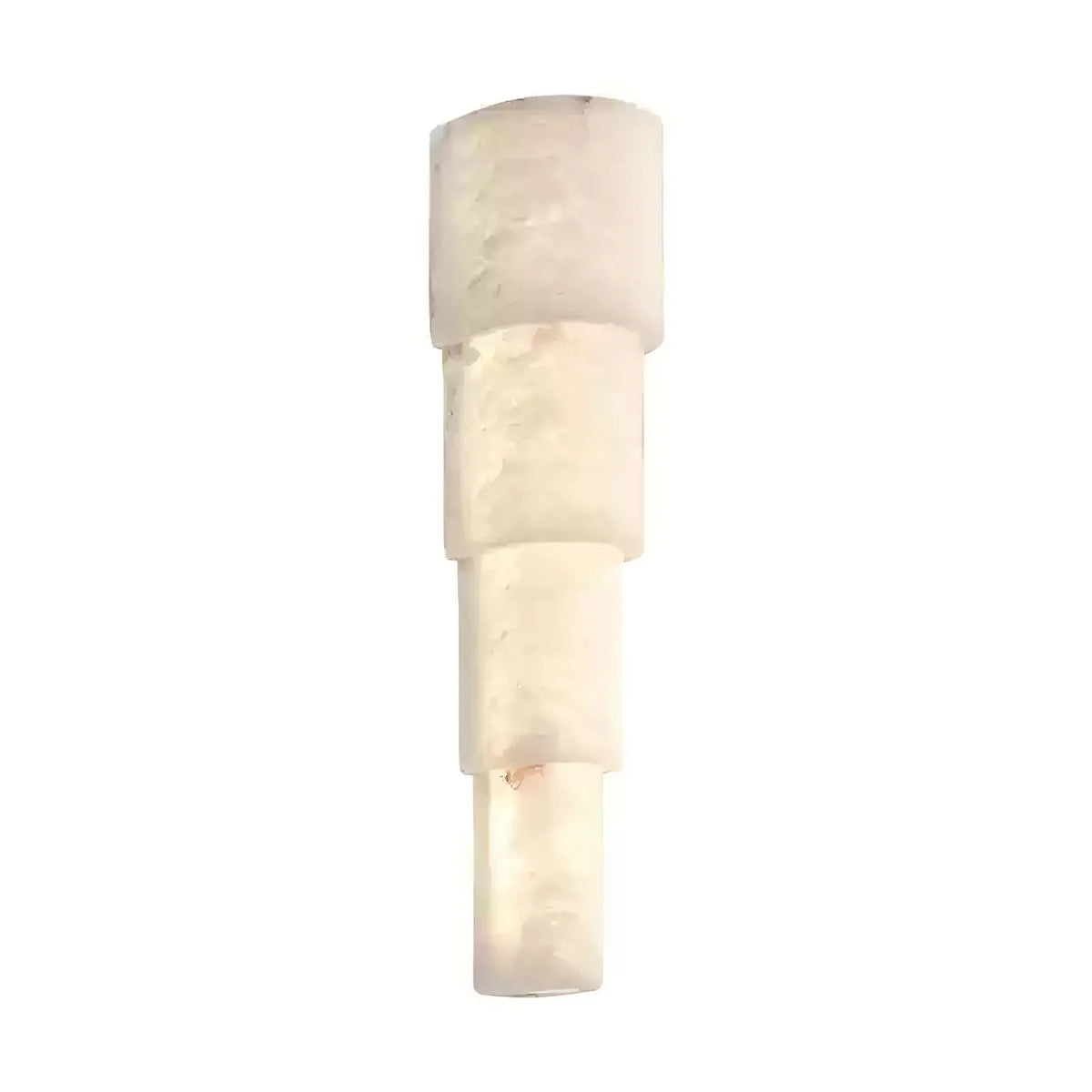 Alba Cascade Alabaster Wall Sconce - Pre Order