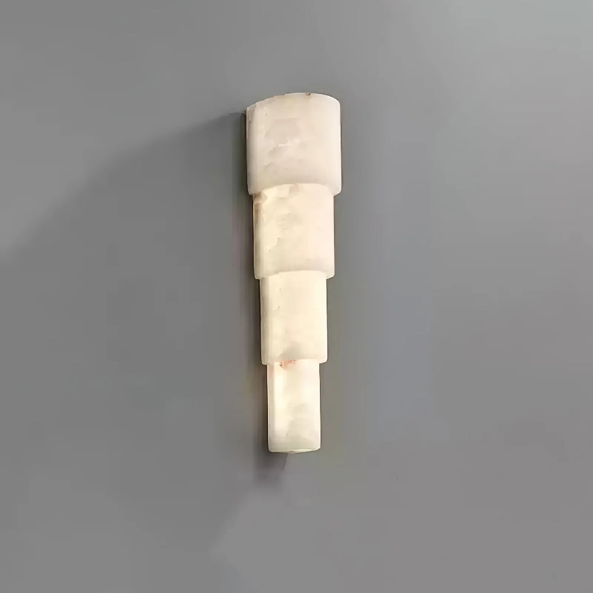Alba Cascade Alabaster Wall Sconce - Pre Order