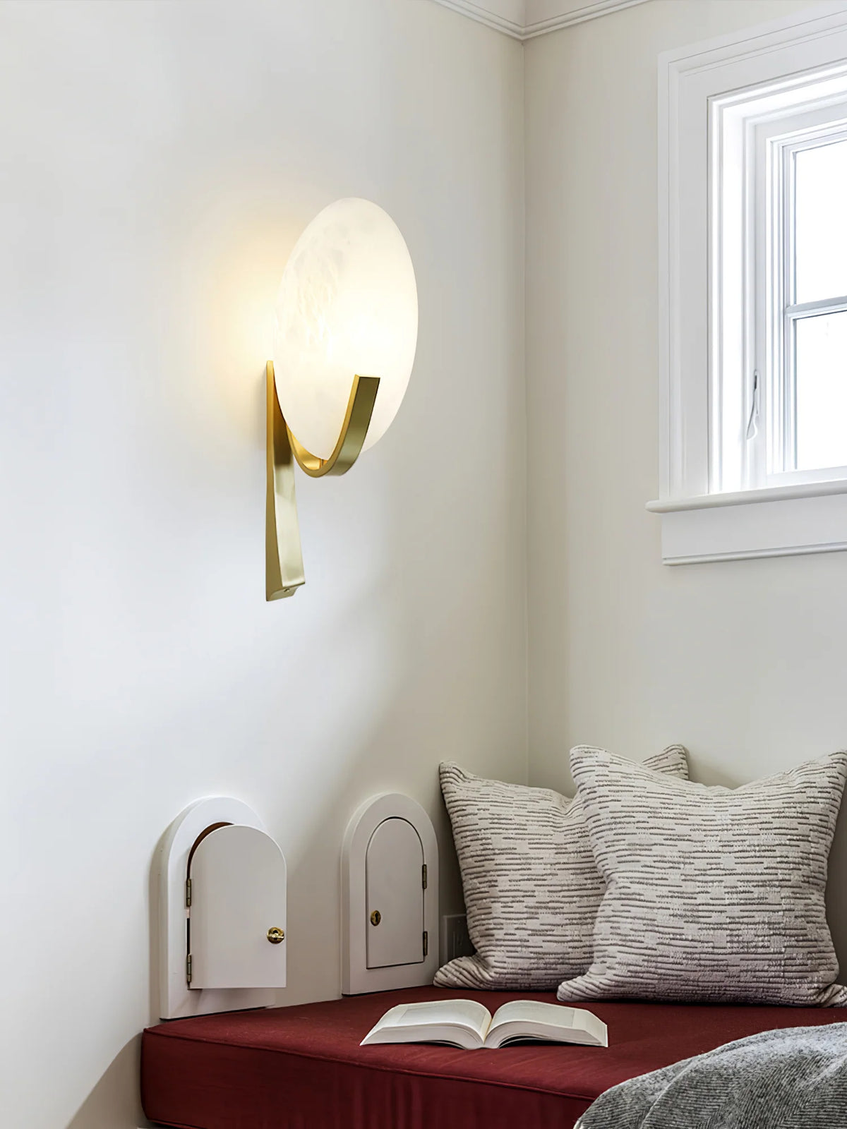 Alice Alabaster Plug-in Wall Lamp - Pre Order