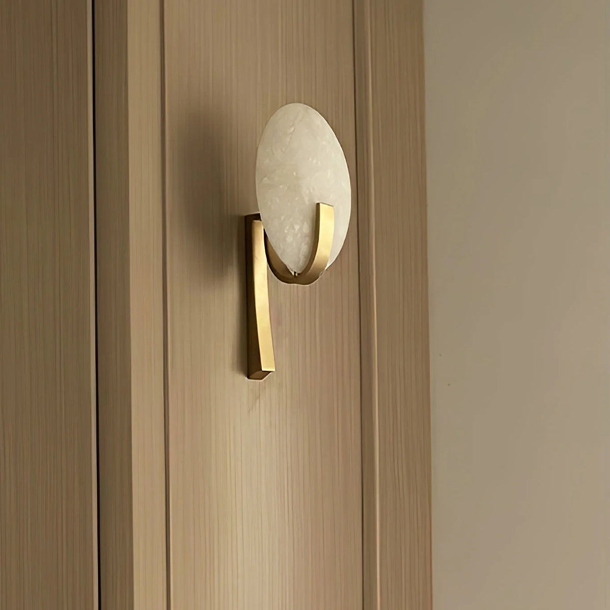 Alice Alabaster Plug-in Wall Lamp - Pre Order