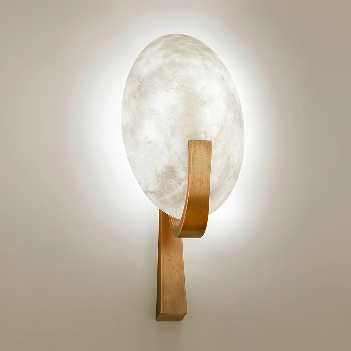 Alice Alabaster Plug-in Wall Lamp - Pre Order