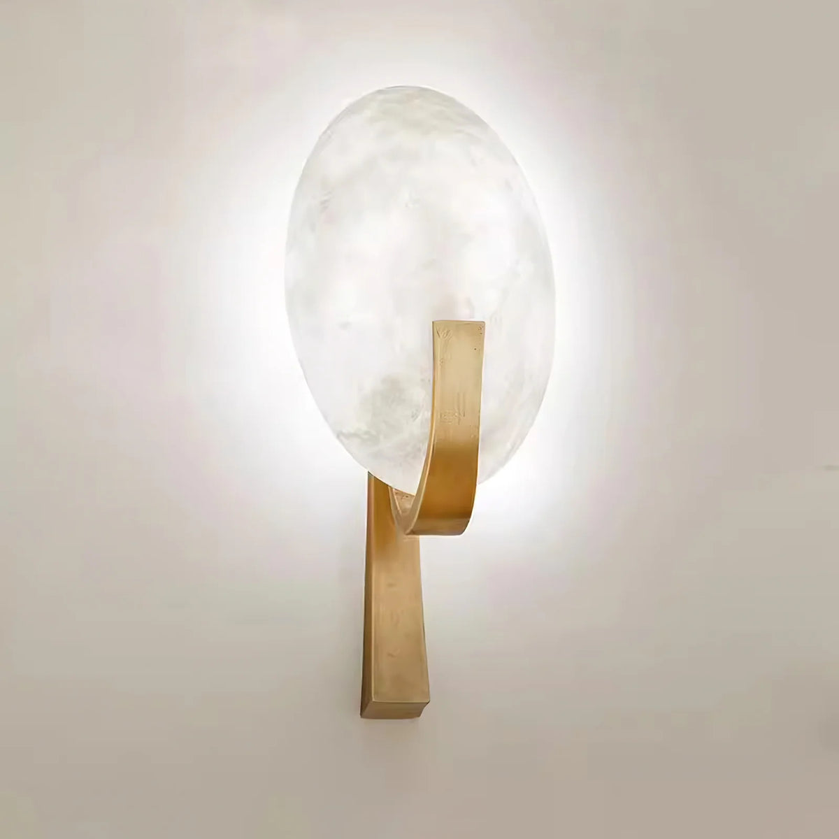 Alice Alabaster Plug-in Wall Lamp - Pre Order