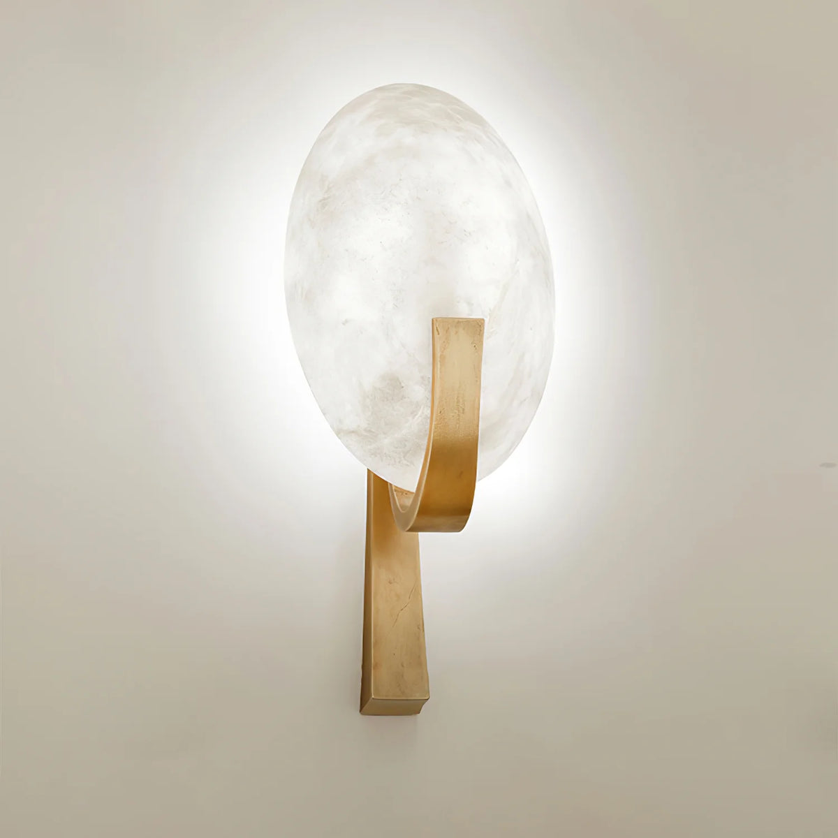 Alice Alabaster Plug-in Wall Lamp - Pre Order