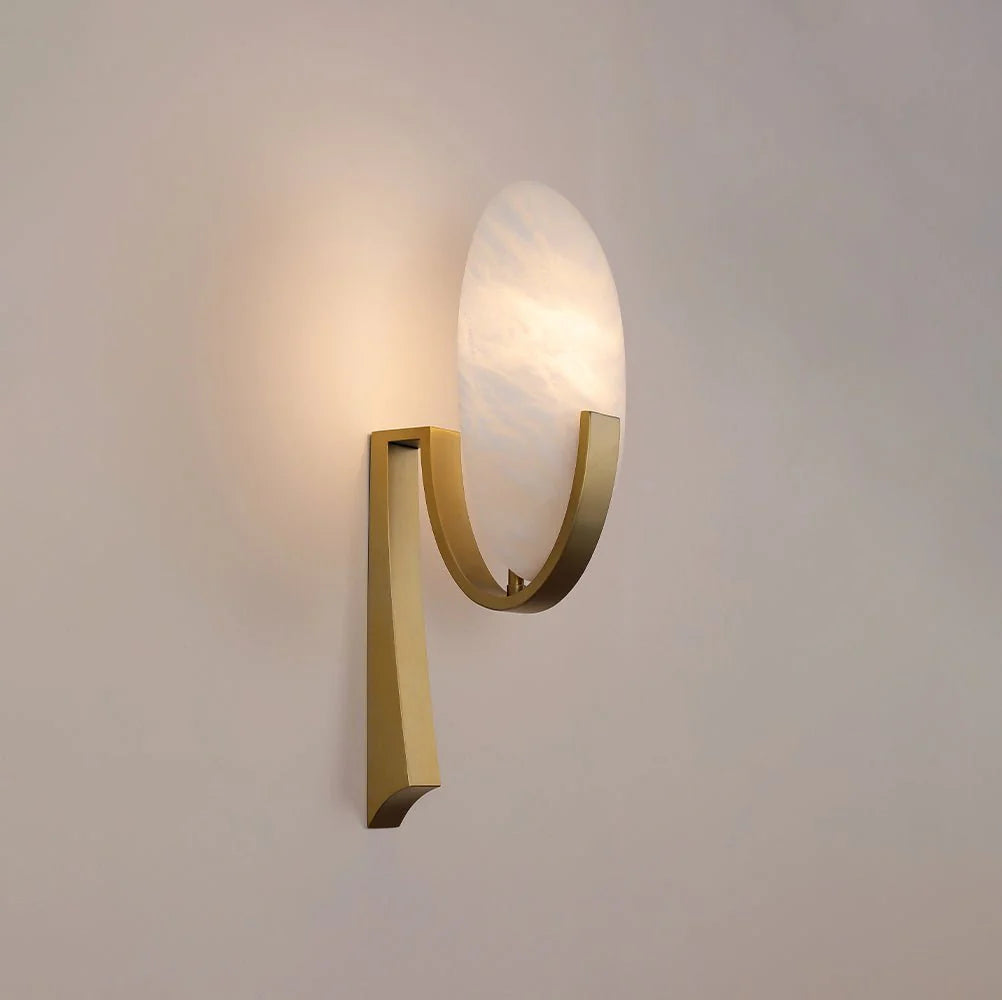 Alice Alabaster Plug-in Wall Lamp - Pre Order